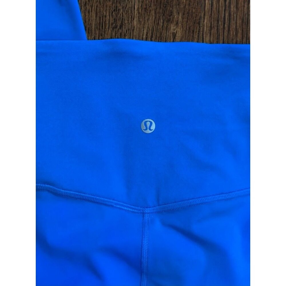NWOT Lululemon Align High Rise Pant with pockets 25 " Poolside Nulu Size 10 - Picture 4 of 13